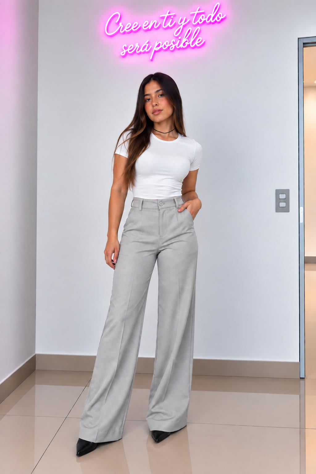 Sastrero Liso Gris