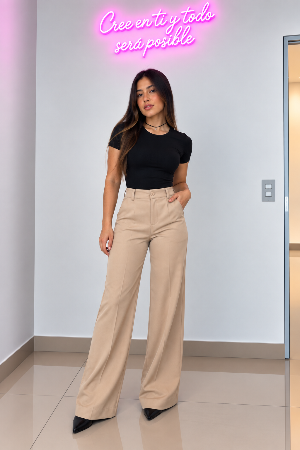 Sastrero Liso Beige