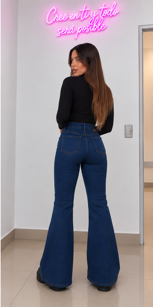 Jean Oxford Azul Eléctrico oscuro